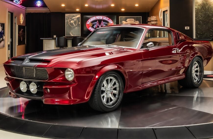 Coyote-Powered 1968 Ford Mustang Packs Over 800 HP And Costs Nearly $400,000