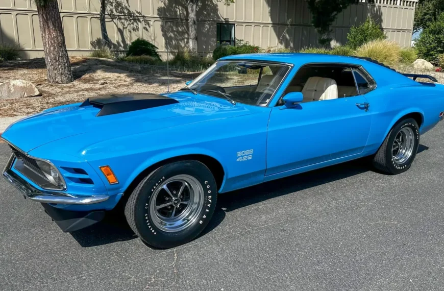 This Is Your Chance To Own A Super-Rare Low-Mileage 1970 Ford Mustang Boss 429