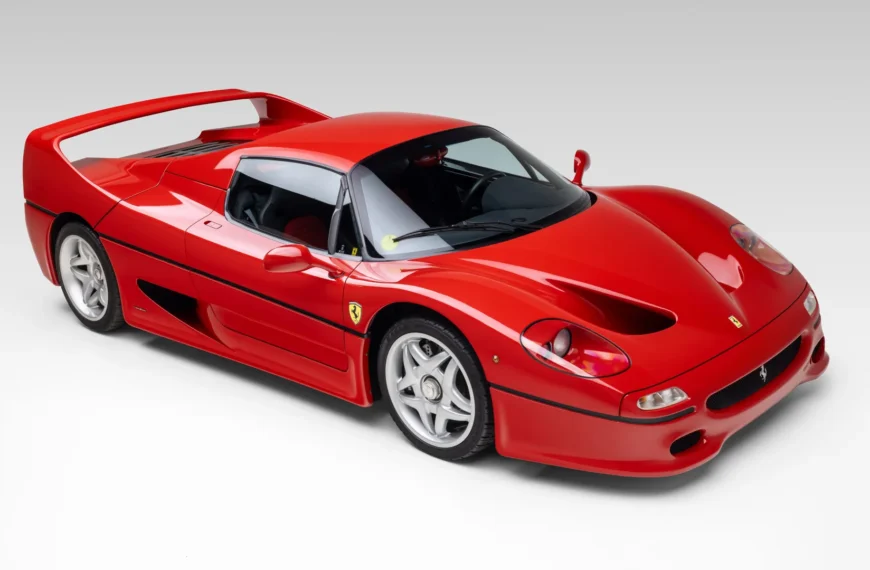 This 106-Mile 1997 Ferrari F50 Is Expected To Fetch Over $20 Million At Auction