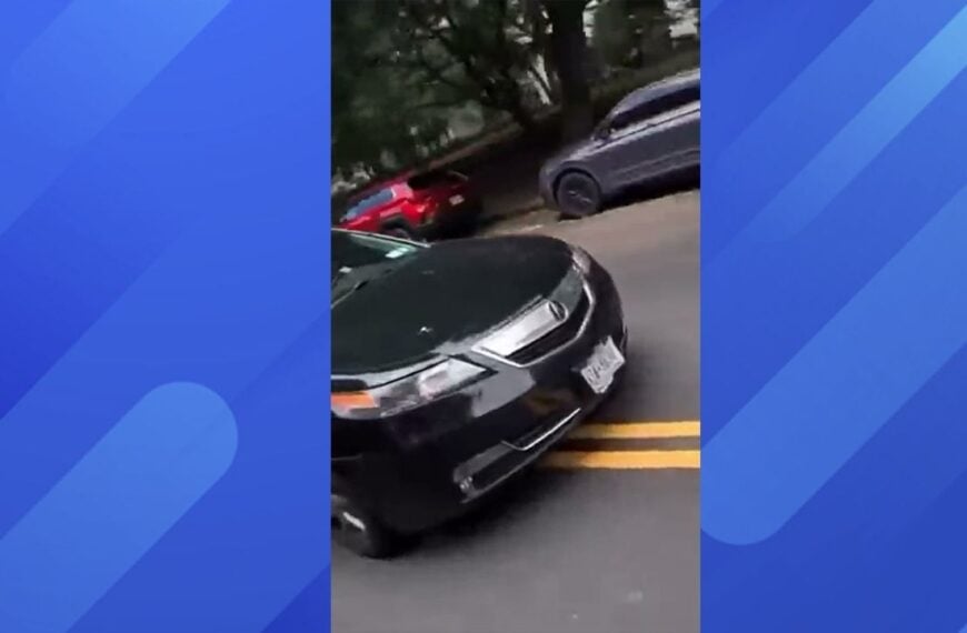 “Yo, What’s Your Problem?”: Dashcam Video Shows Car Nearly Hit Motorcyclist Multiple Times in Road Rage Incident