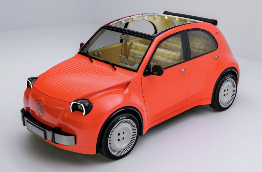 The Citroën 2CV Is Making A Comeback, Complete With A Place To Store Your Eggs