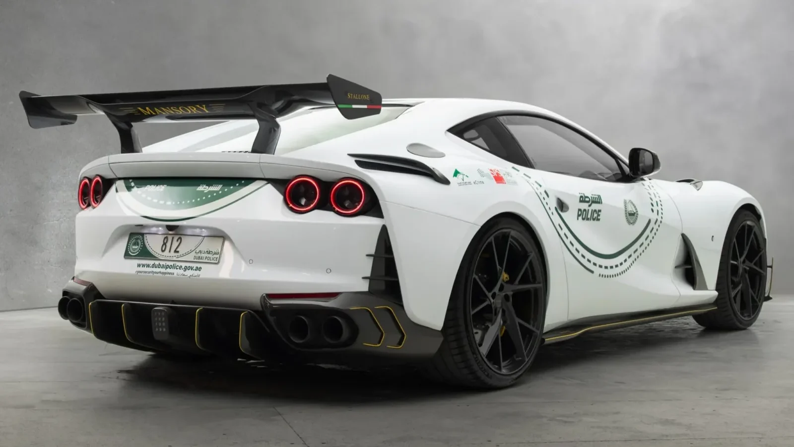 Dubai Police Ferrari 812 Mansory 1 e1790853765594
