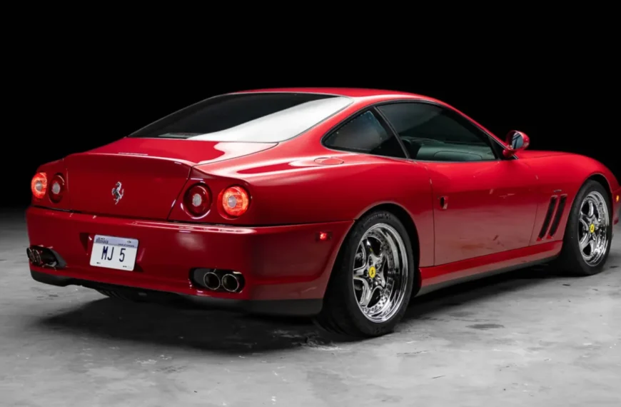 Michael Jordan’s Ferrari 550 Maranello Just Sold For A Record $2.7 Million