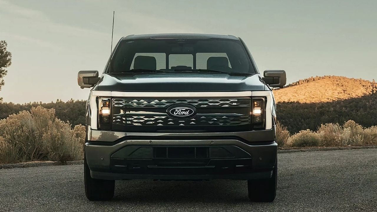 Ford F-150 Lightning Front View
