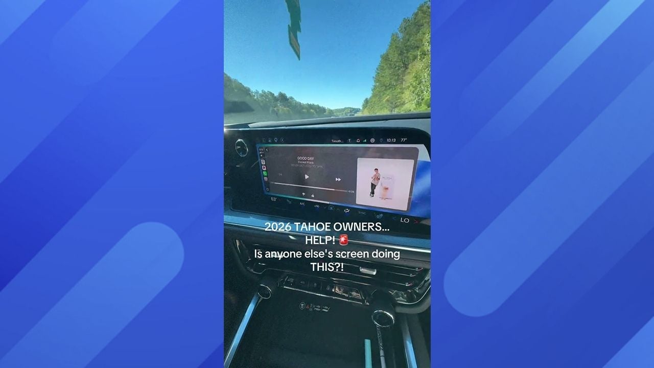 Glitching Chevy Tahoe Screen