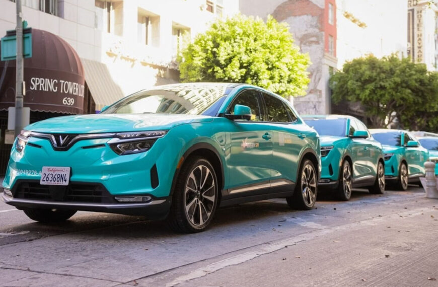 Uber And Lyft Have A New Rival In LA, And It’s Using 500 VinFast EVs