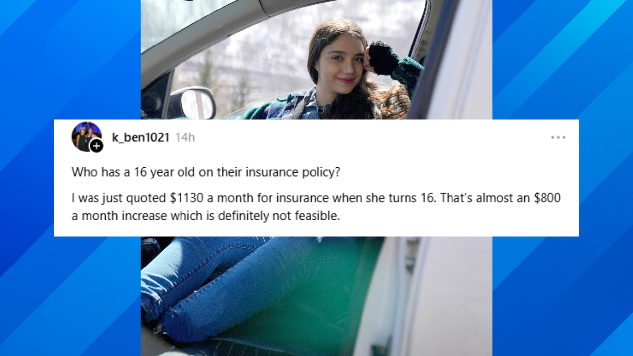 Insurance increased when teen driver added