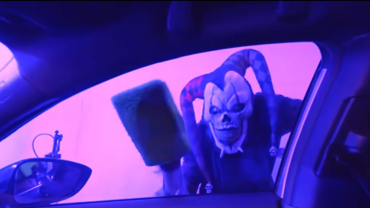 Haunted carwash