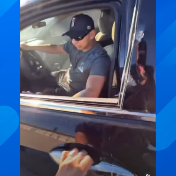 Alleged drunk driver pulled from car