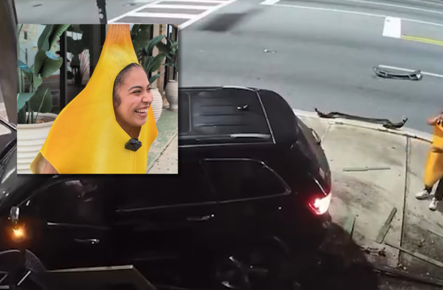 Florida Bar Searched for Its “Banana Hero” After a Car Tore Through Its Patio