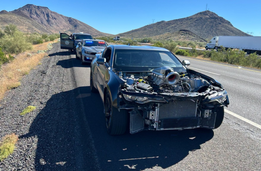 Arizona Camaro Driver Arrested at 105 MPH Had Three License Suspensions, Troopers Say