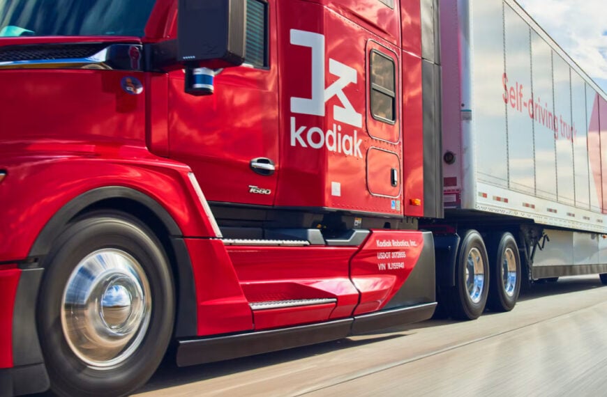 No Stops Needed: Kodiak’s Driverless Truck Just Logged 64 Days Straight On the Road