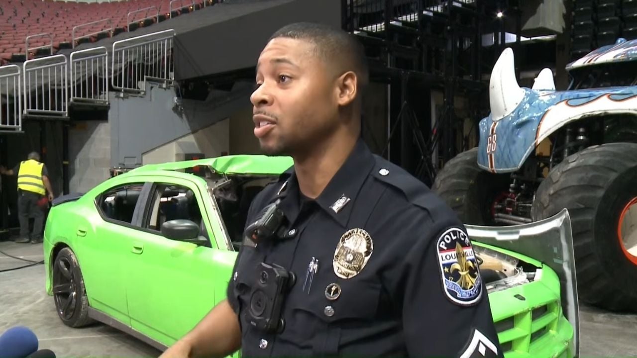 Monster truck to crush Dodge Charger seized during illegal street takeover