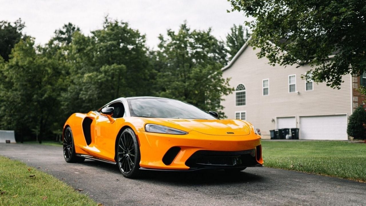 Orange McLaren MA3 GT Coupe