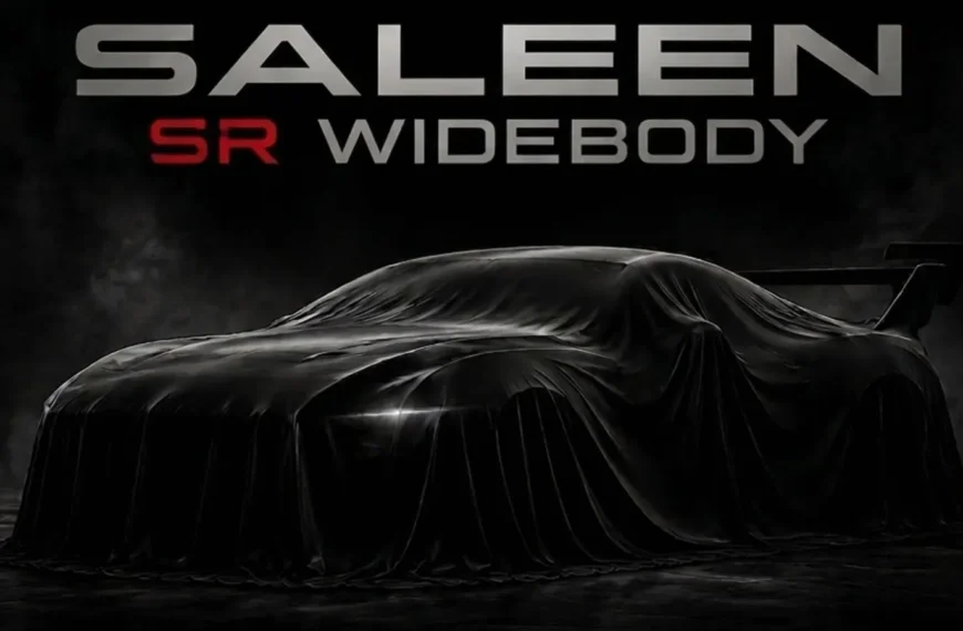 Saleen Teases Limited Edition Widebody Mustang With A Huge Rear Wing