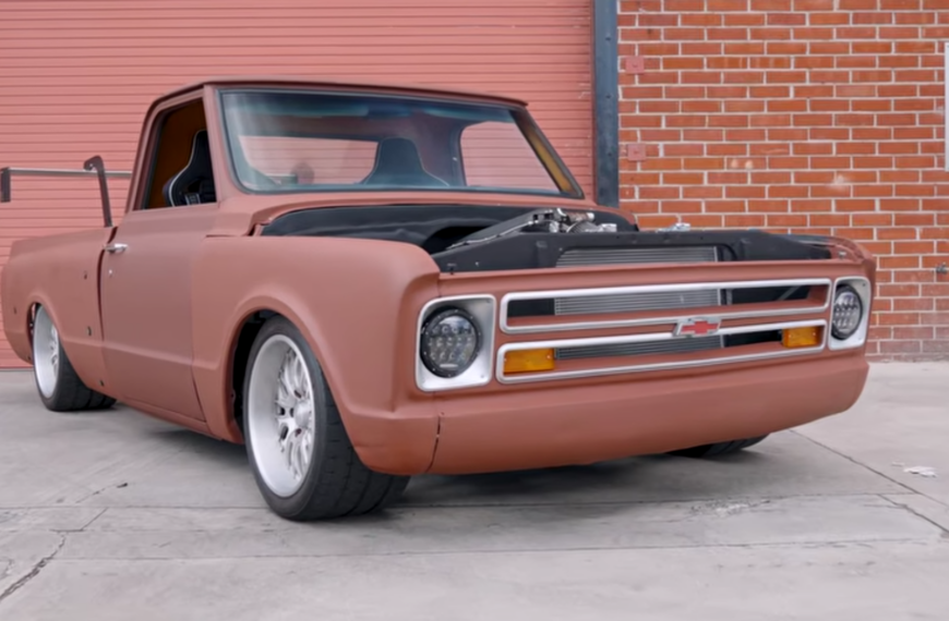 This Driveway-Built ’67 Chevy C10 Packs A Modified LS3 V8 And A 6-Speed Manual