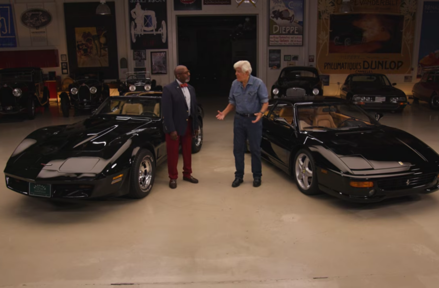 Jay Leno Takes A Closer Look At Ferrari 355 F1 And 1981 Corvette — Which Is The Better Purchase?