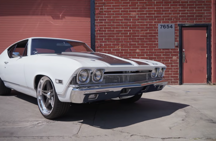 This Stunning 750HP Garage-Built ’68 Chevelle Was Once A Fire-Damaged Wreck