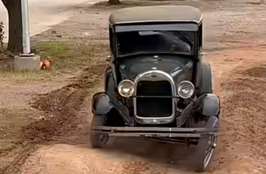 A 98-Year-Old Ford Model A Had No Trouble With Ram’s Off-Road Challenge