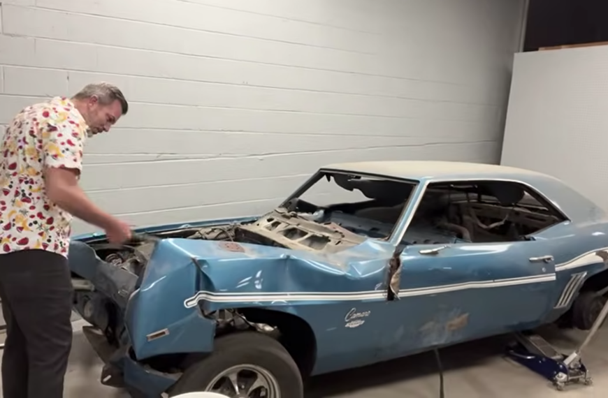 YouTuber Buys Wrecked 1969 Yenko Camaro From 2 Fast 2 Furious And Plans To Restore It
