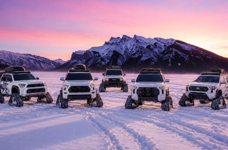 Toyota Turns Five Trucks And SUVs Into Snow-Crawling Monsters For SEMA 2026