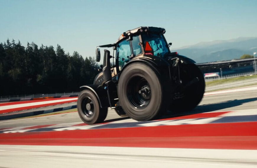 A Full-Size Farm Tractor Just Set A Lap Record At The Red Bull Ring F1 Circuit