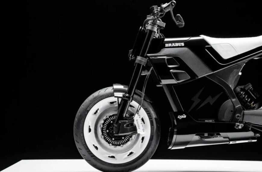 There’s A Brabus Badge On This Limited Edition Electric Motorcycle Built For Urban Shenanigans