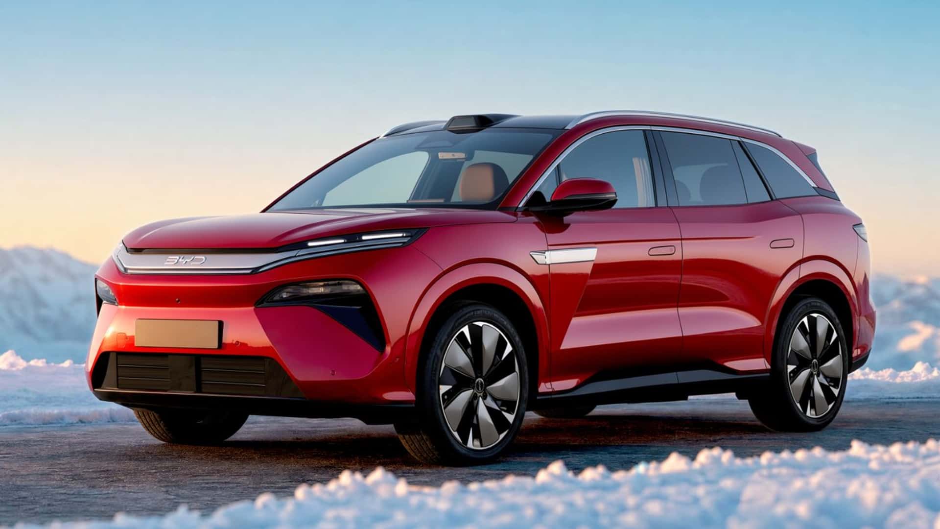 byd atto 8 with flash charging