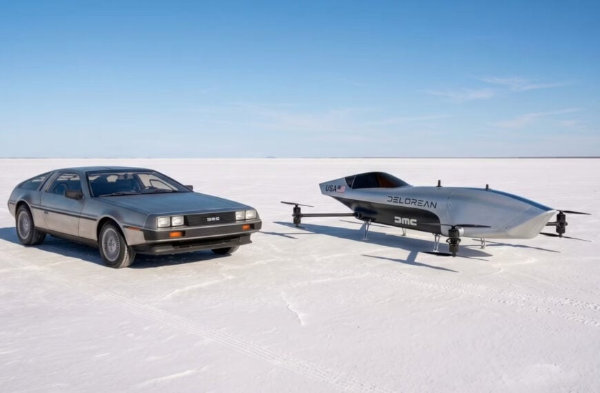 Great Scott! DeLorean Is Finally Going Flying… But Not Like In Back To The Future