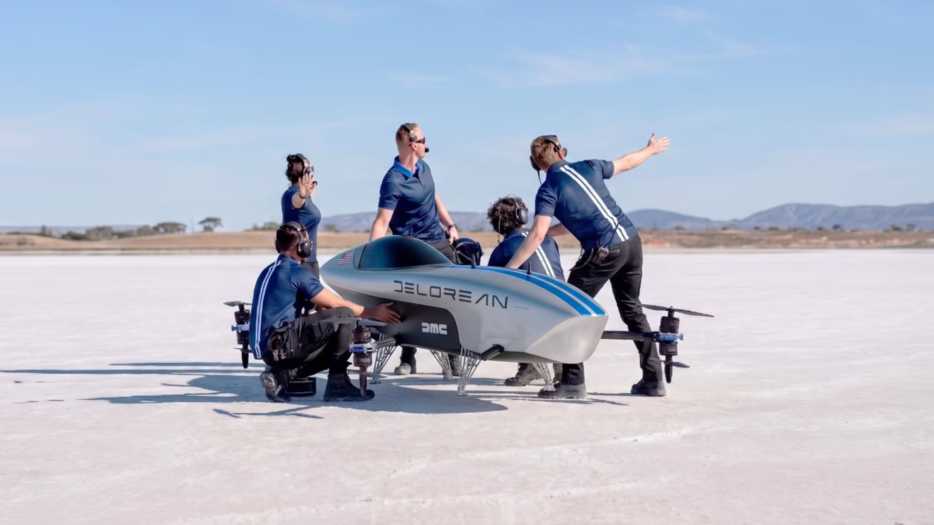 delorean airspeeder team news