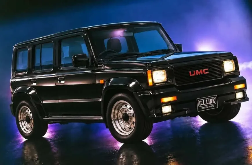 Japanese Tuner Sprinkles ’90s Nostalgia On Suzuki Jimny To Create GMC Typhoon Lookalike
